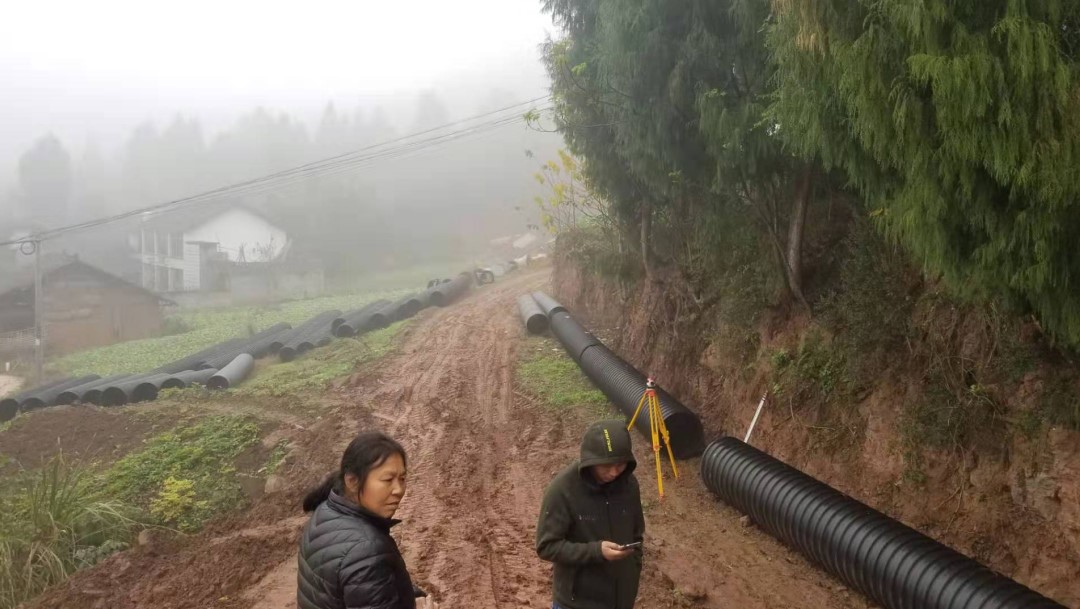 四川遂甯鋼帶波紋管成功案例